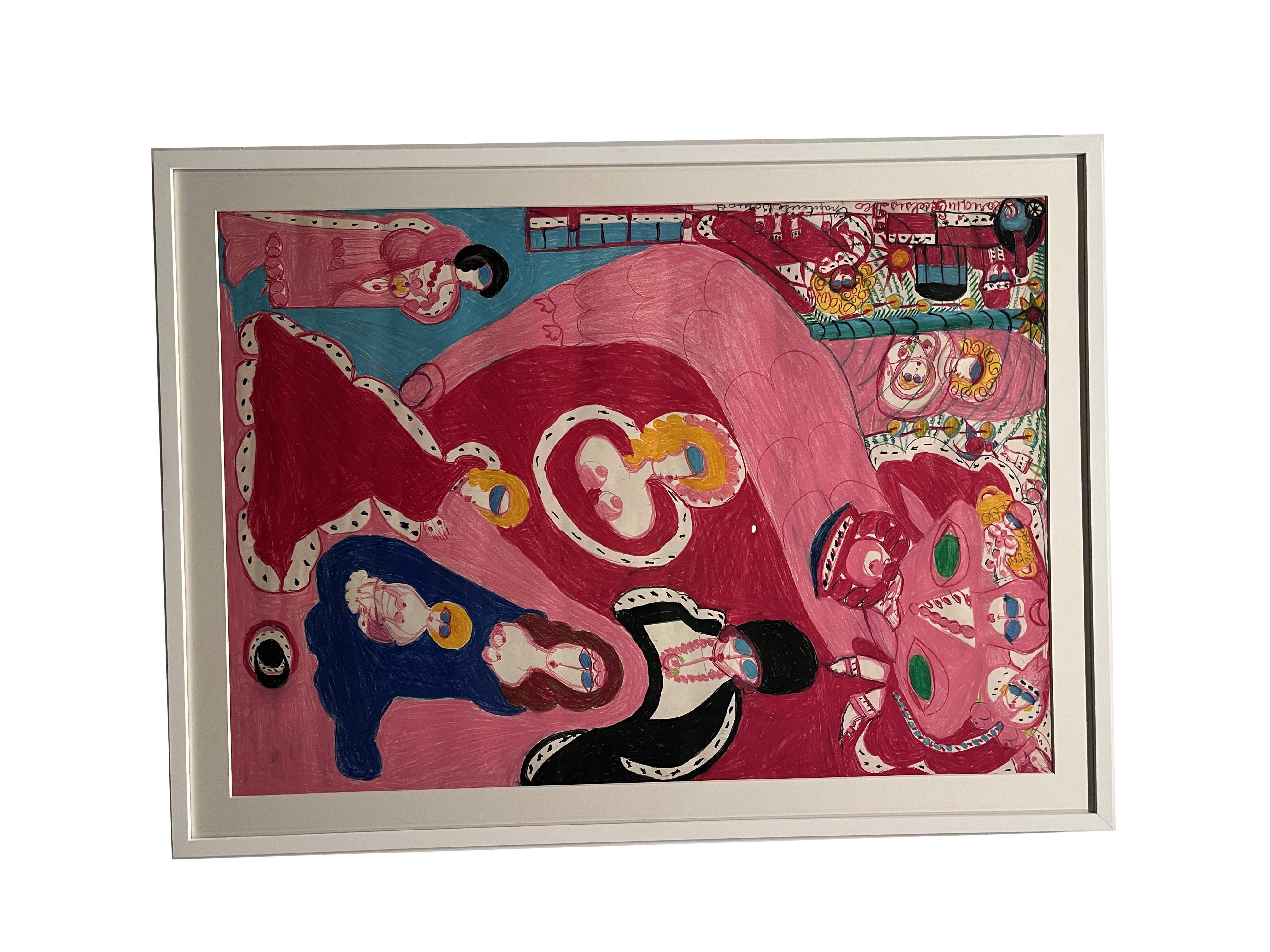 Peopple. And they're pink